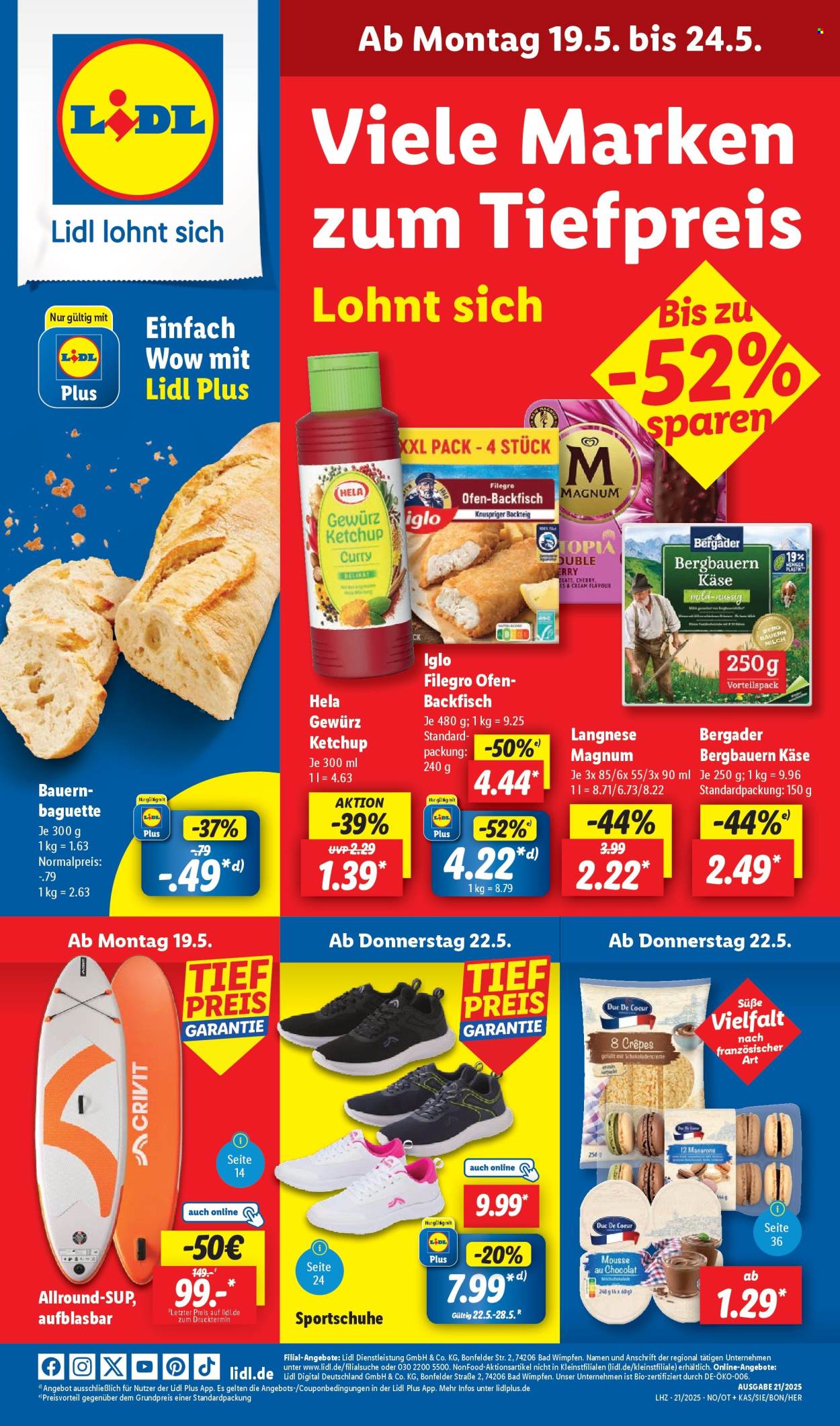 Leták Lidl - 19.5.2025 - 24.5.2025. Strana 1