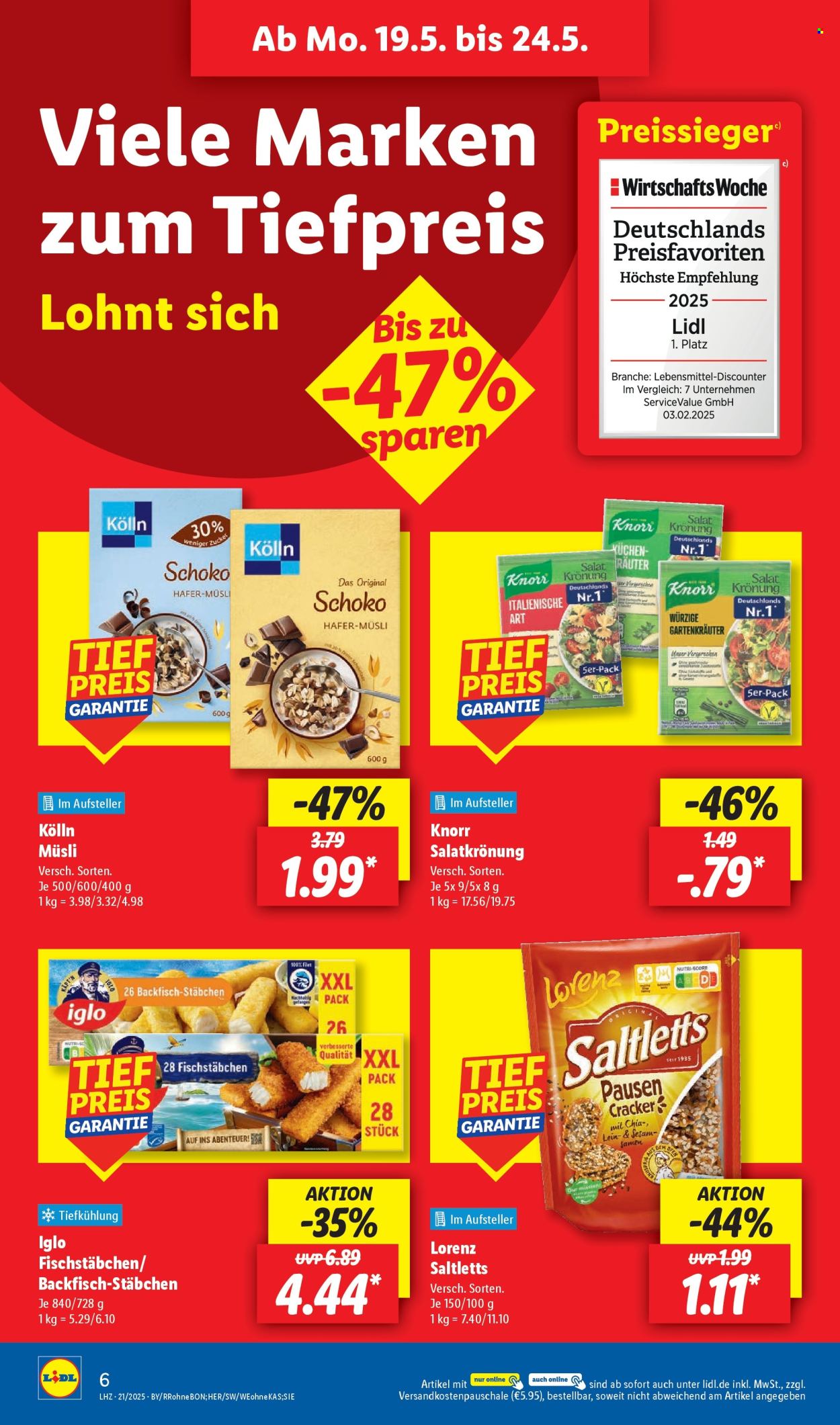 Leták Lidl - 19.5.2025 - 24.5.2025. Strana 8