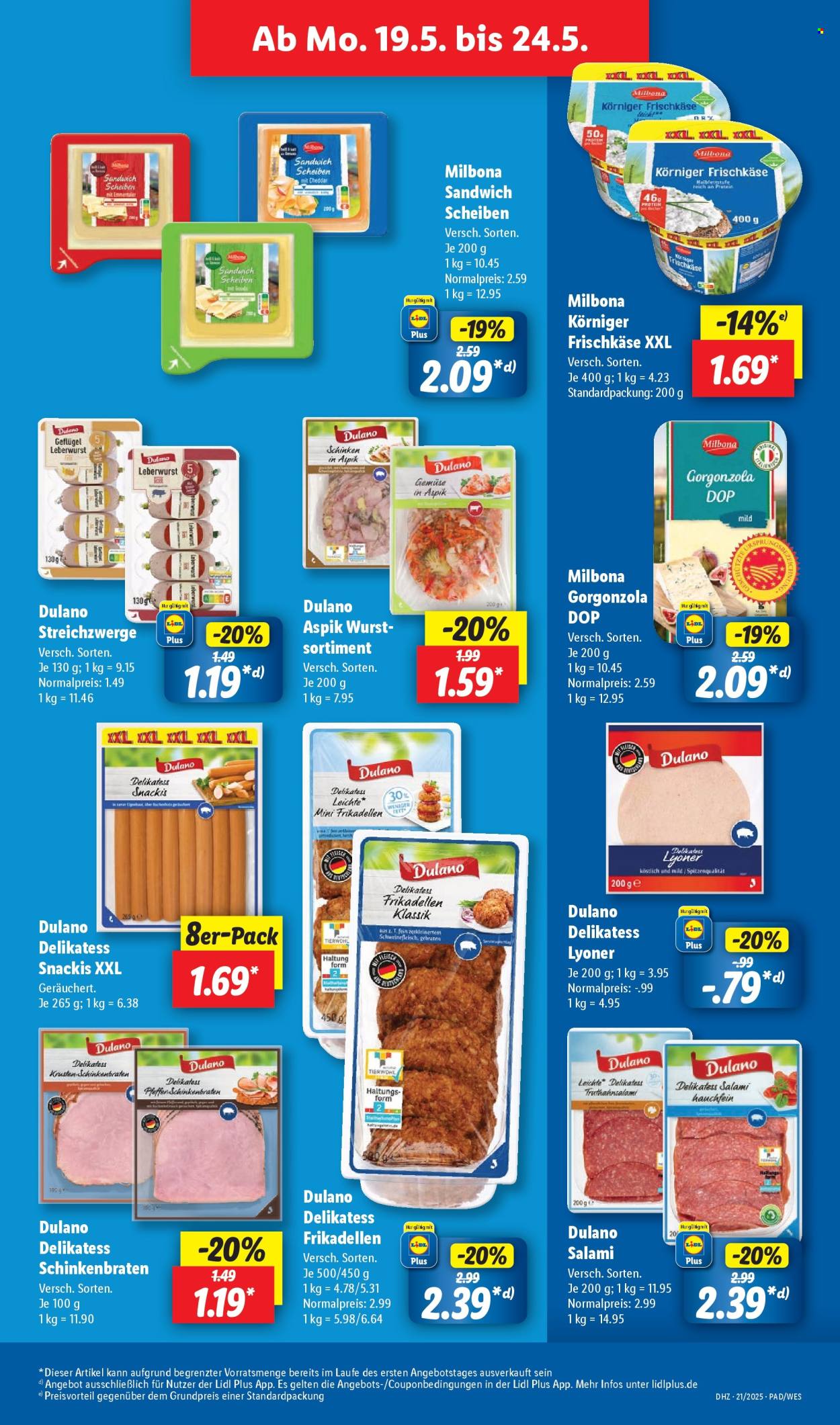 Leták Lidl - 19.5.2025 - 24.5.2025. Strana 19