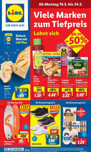 Prospekte Lidl - 19.05.2025 - 24.05.2025.