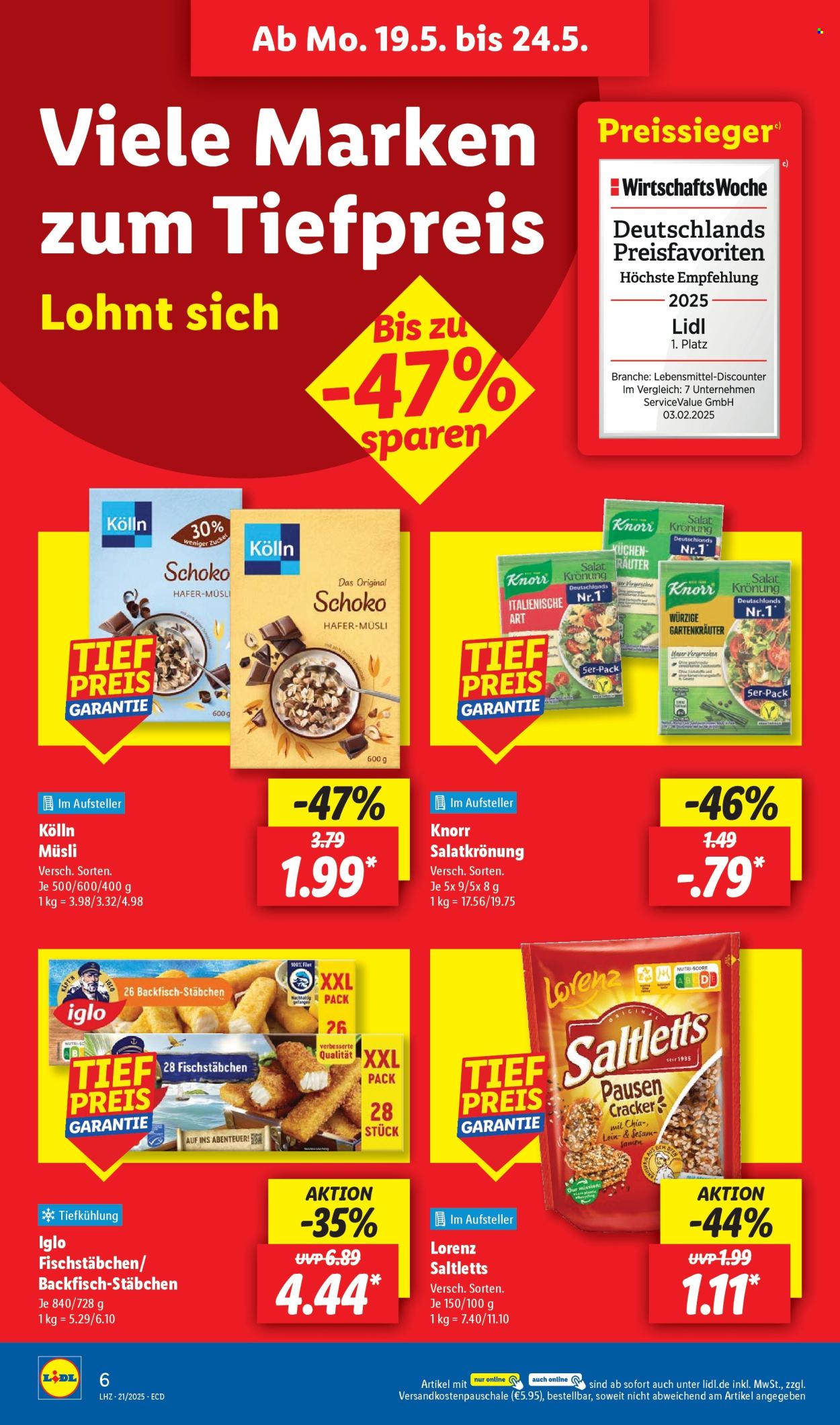 Leták Lidl - 19.5.2025 - 24.5.2025. Strana 8