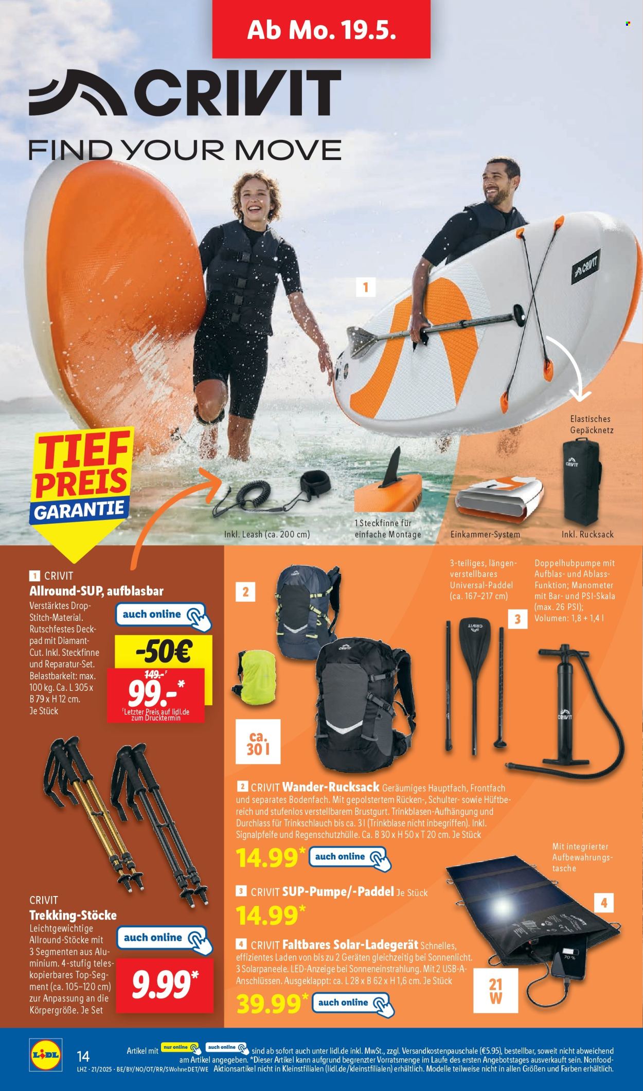 Leták Lidl - 19.5.2025 - 24.5.2025. Strana 20