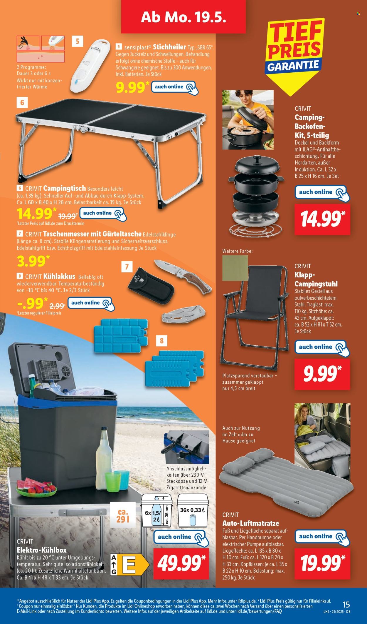 Leták Lidl - 19.5.2025 - 24.5.2025. Strana 21