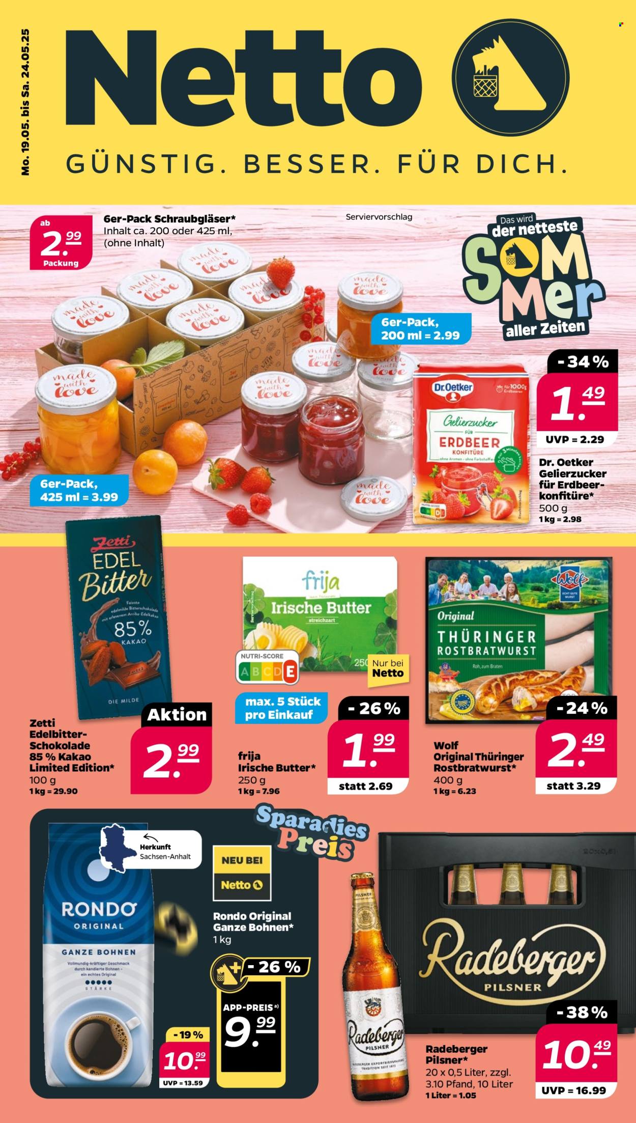 Leták Netto - 19.5.2025 - 24.5.2025. Strana 1