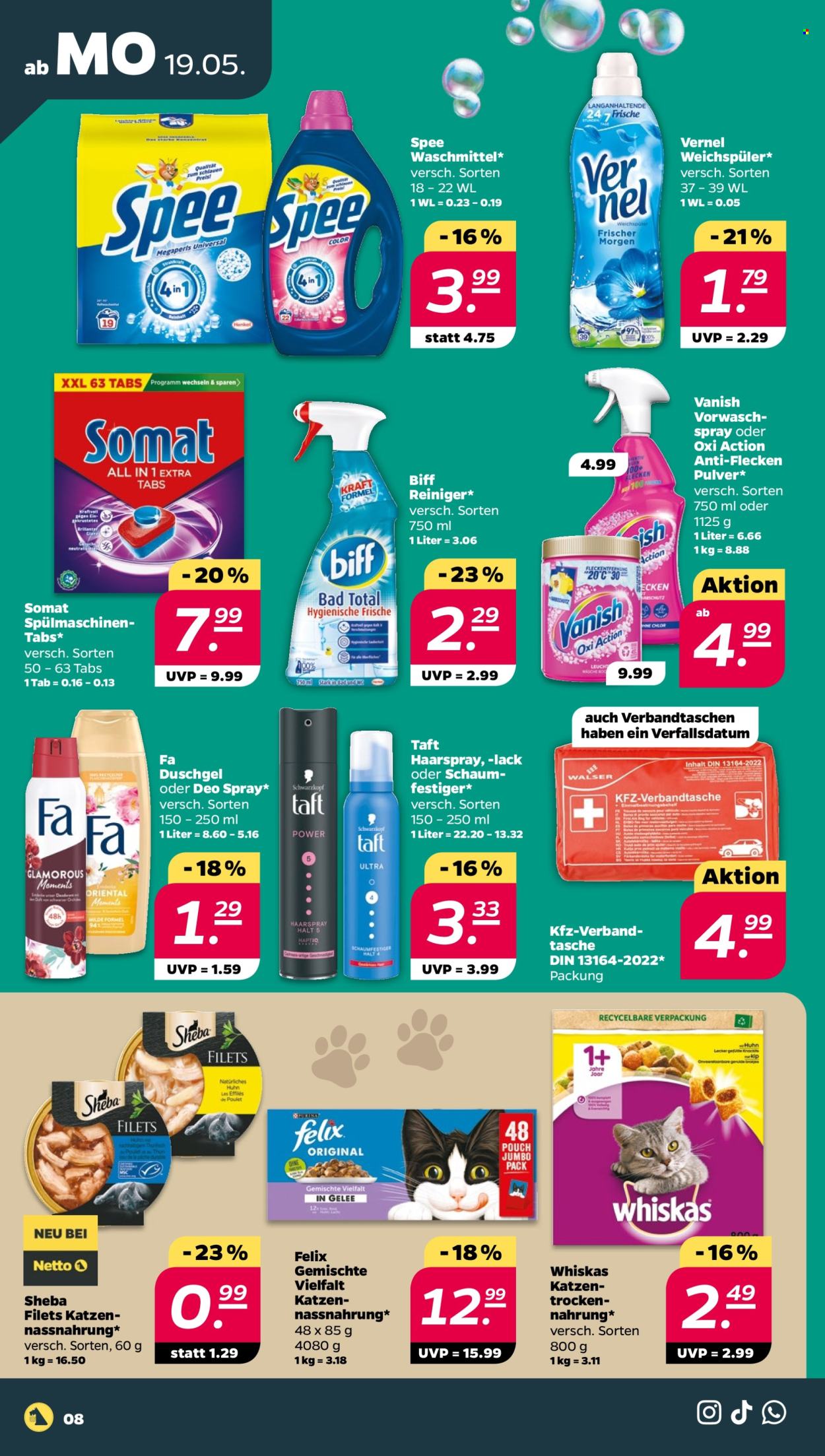 Leták Netto - 19.5.2025 - 24.5.2025. Strana 8