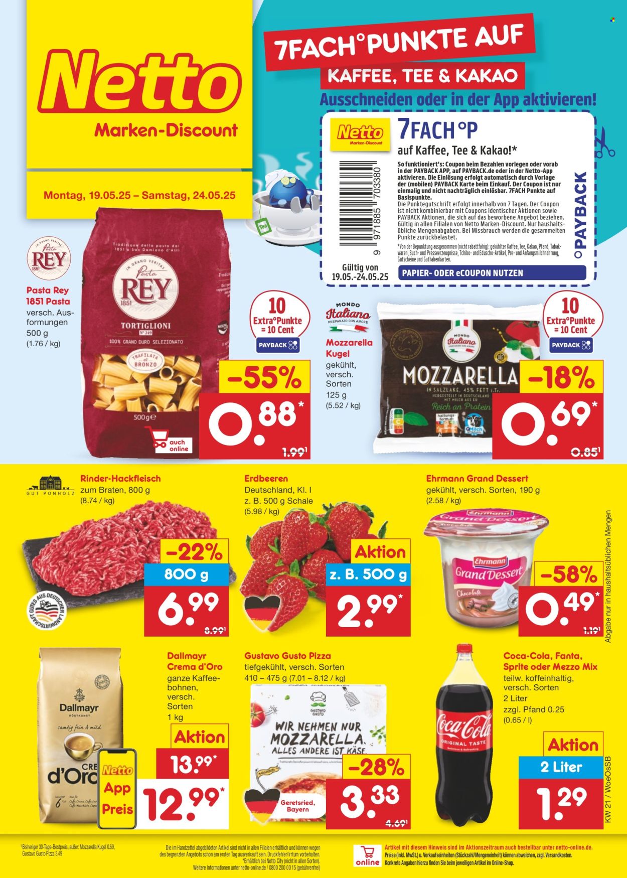 Leták Netto Marken-Discount - 19.5.2025 - 24.5.2025. Strana 1