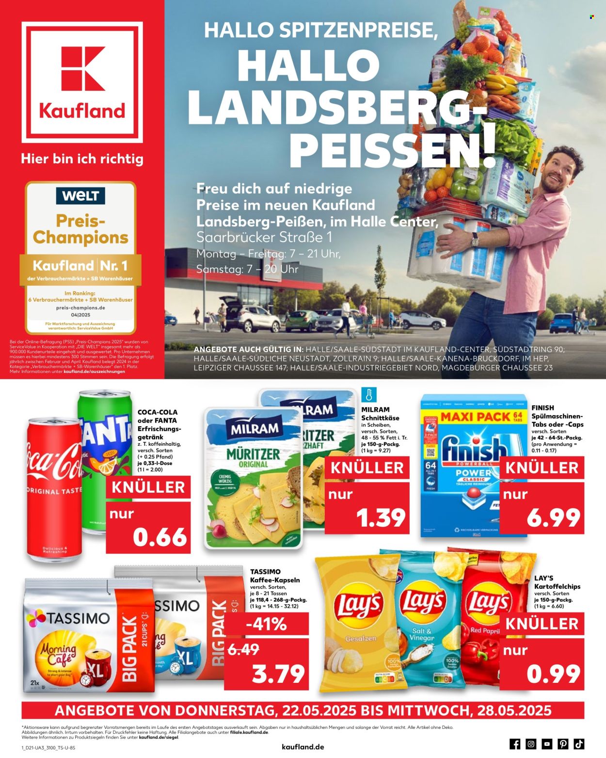 Leták Kaufland - 22.5.2025 - 28.5.2025. Strana 1