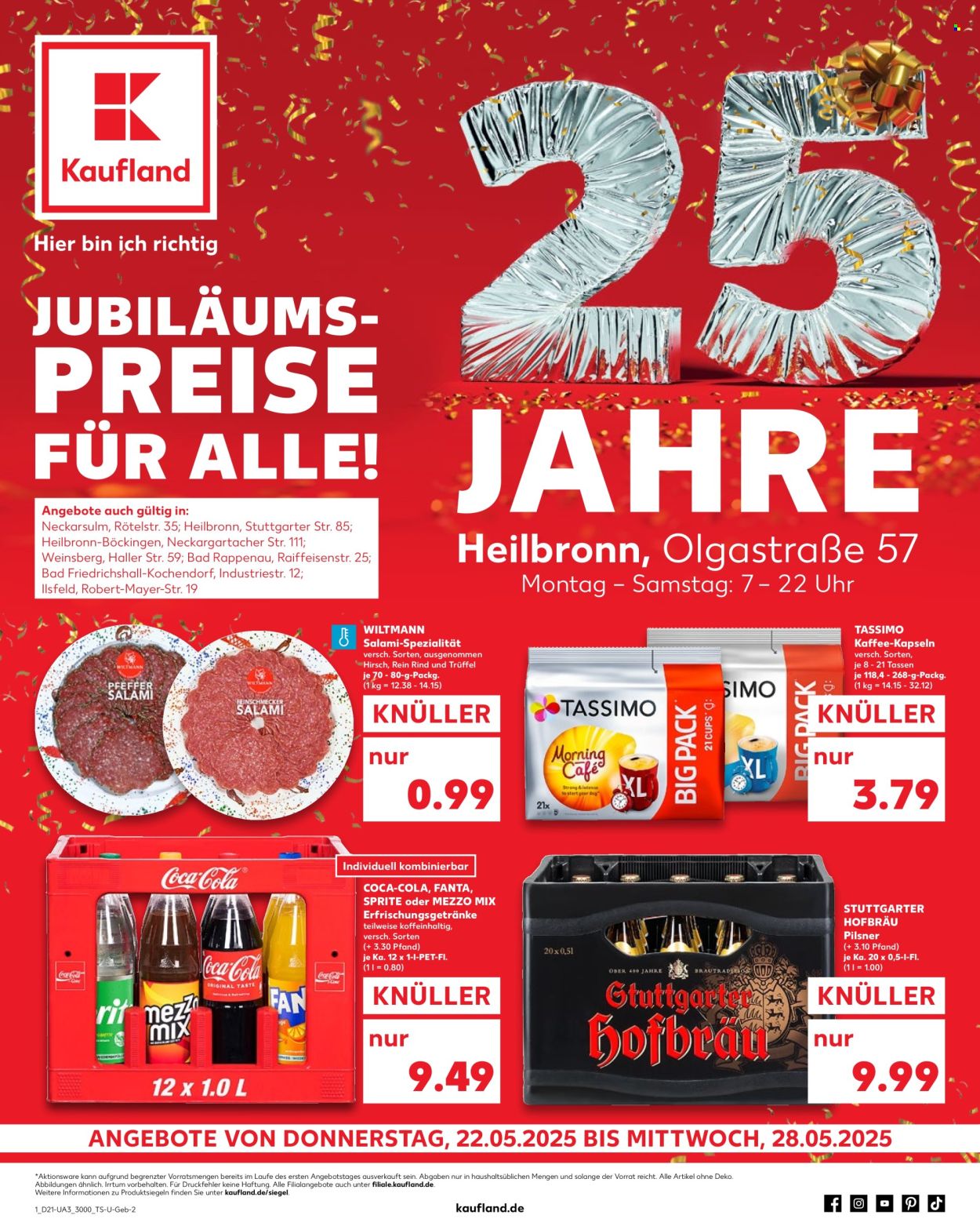 Leták Kaufland - 22.5.2025 - 28.5.2025. Strana 1