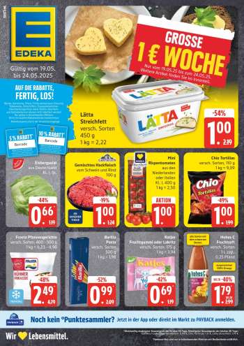Prospekte Edeka - 19.05.2025 - 24.05.2025.
