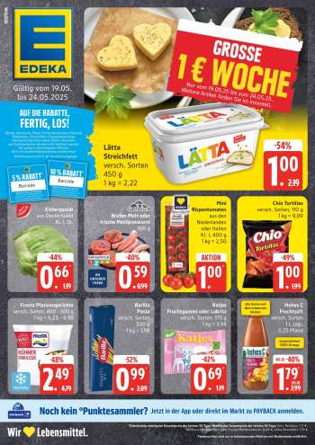 Prospekte Edeka - 19.05.2025 - 24.05.2025.