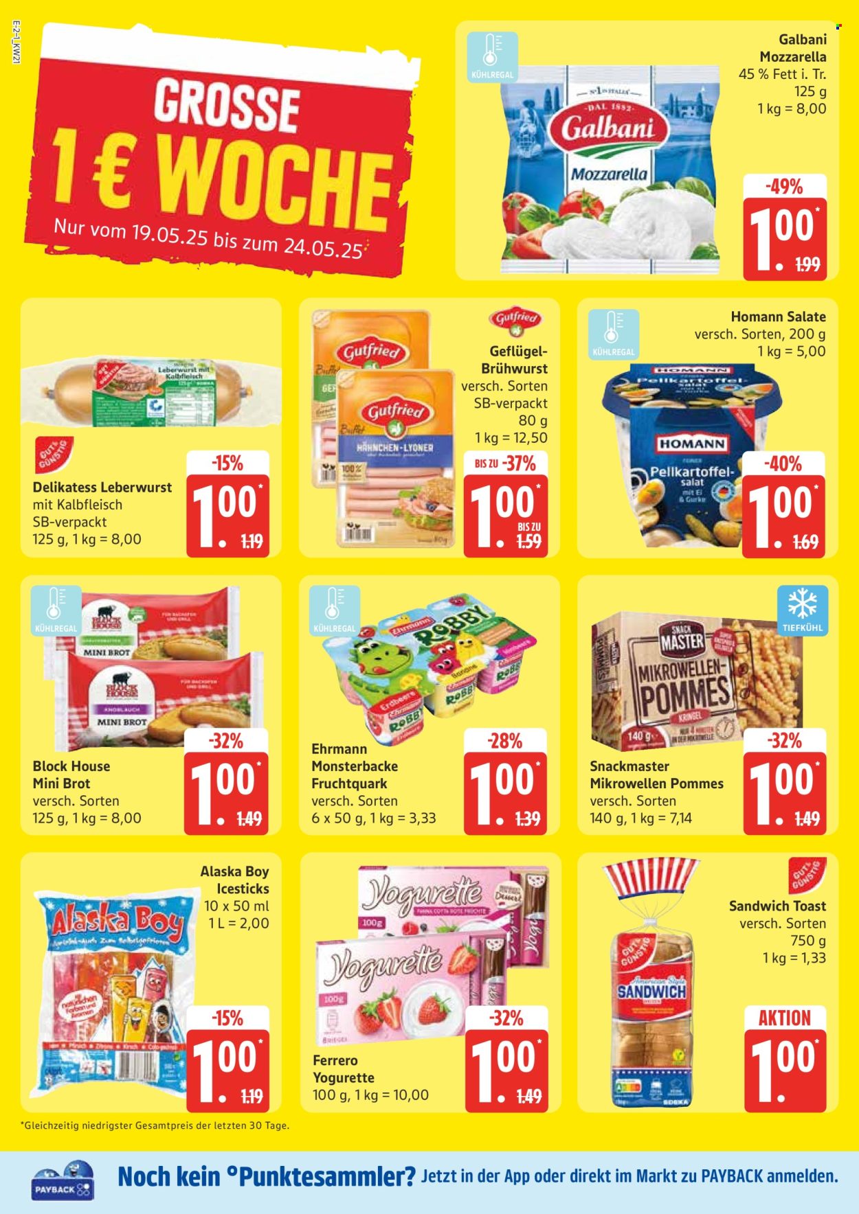 Leták Edeka - 19.5.2025 - 24.5.2025. Strana 2