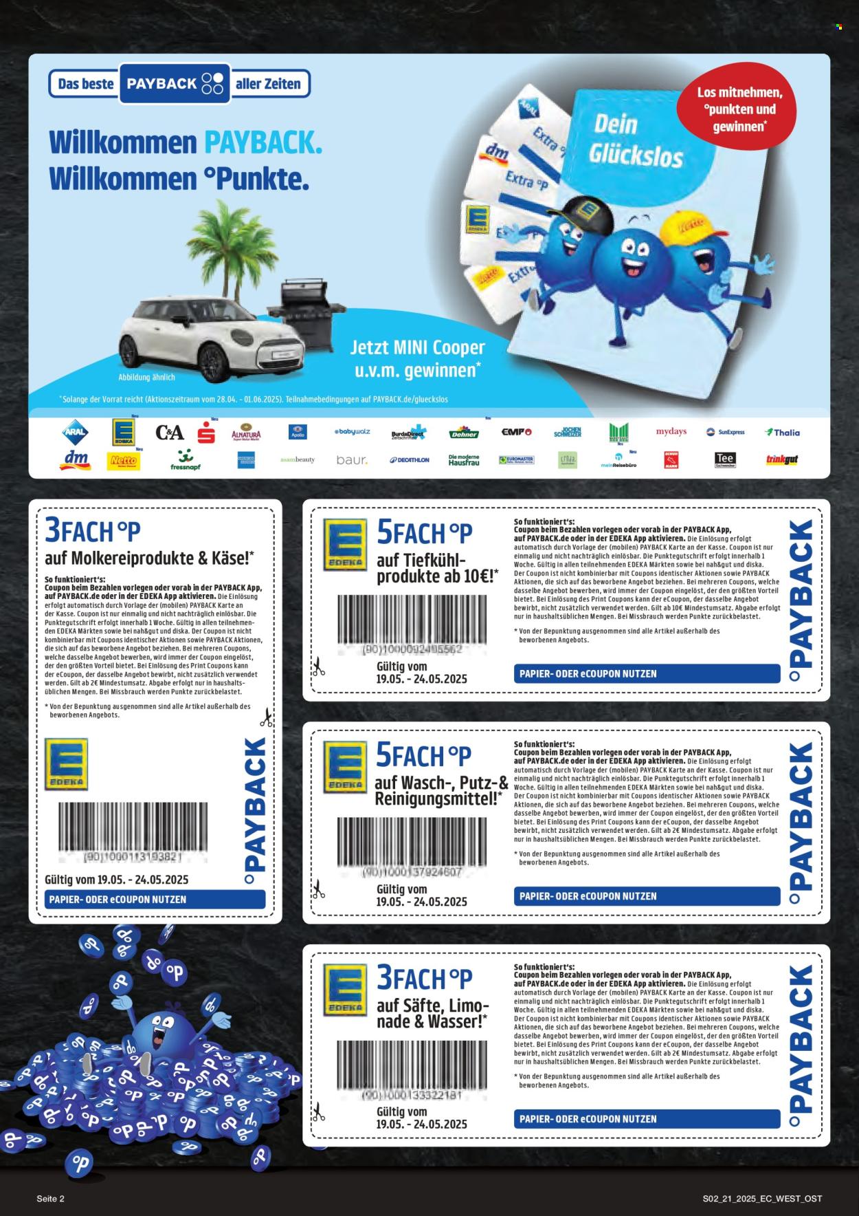 Leták Edeka - 19.5.2025 - 24.5.2025. Strana 2