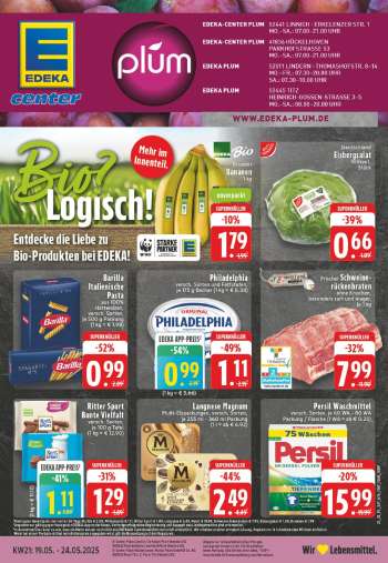 Prospekte Edeka - 19.05.2025 - 24.05.2025.
