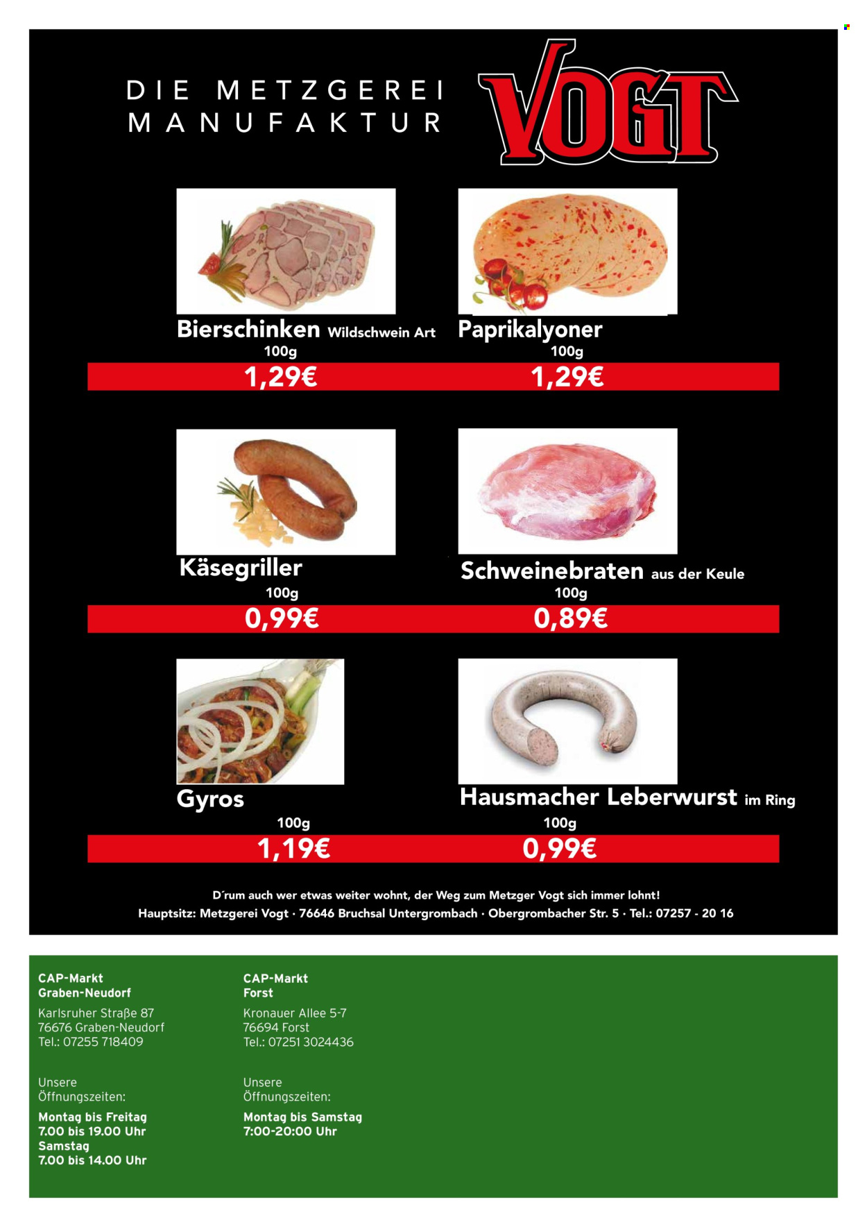 Leták CAP-Markt - 19.5.2025 - 24.5.2025. Strana 4