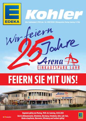 Prospekte E center - 19.05.2025 - 24.05.2025.