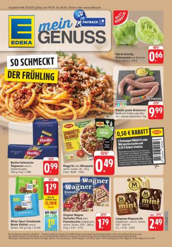 Prospekte E center - 19.05.2025 - 24.05.2025.