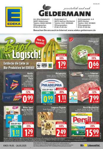 Prospekte Edeka - 19.05.2025 - 24.05.2025.
