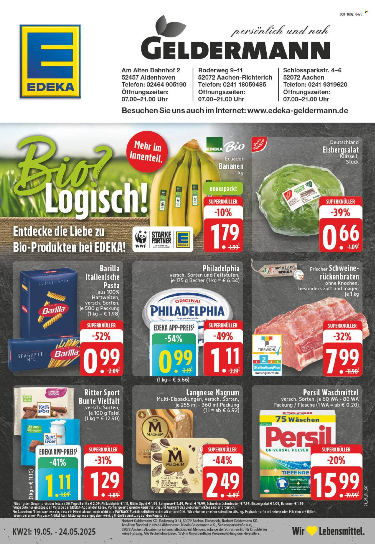 Leták Edeka - 19.5.2025 - 24.5.2025. Strana 1