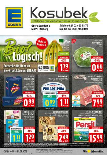 Prospekte Edeka - 19.05.2025 - 24.05.2025.