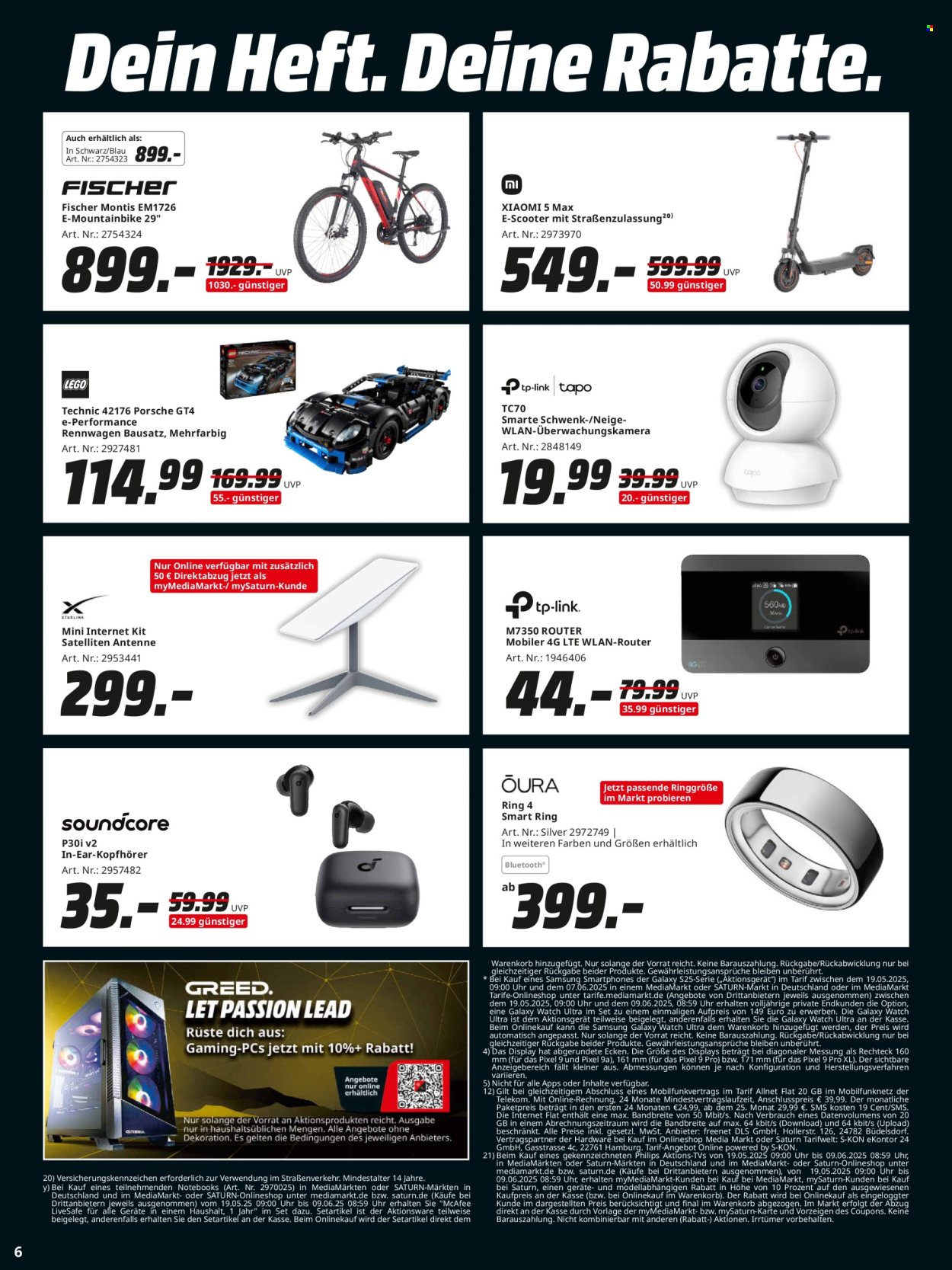 Leták MediaMarkt - 19.5.2025 - 9.6.2025. Strana 6