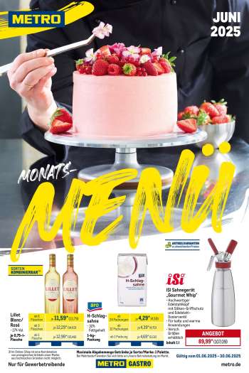 Prospekte Metro - 1.06.2025 - 30.06.2025.