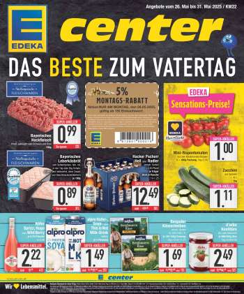 Prospekte Edeka - 26.05.2025 - 31.05.2025.