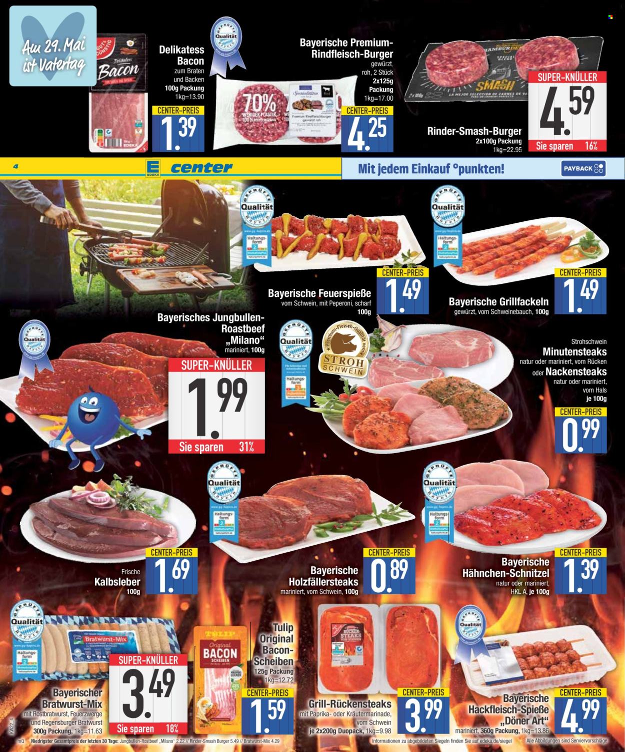 Leták Edeka - 26.5.2025 - 31.5.2025. Strana 4