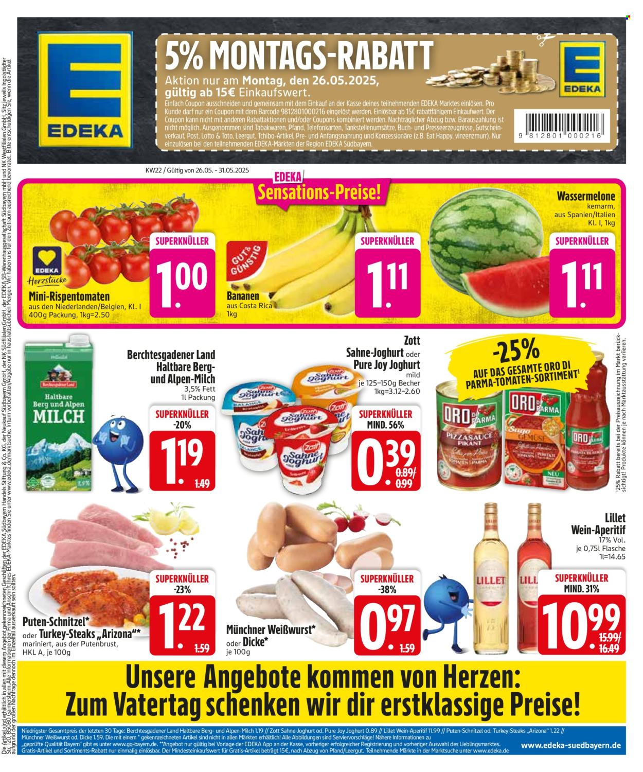 Leták Edeka - 26.5.2025 - 31.5.2025. Strana 3