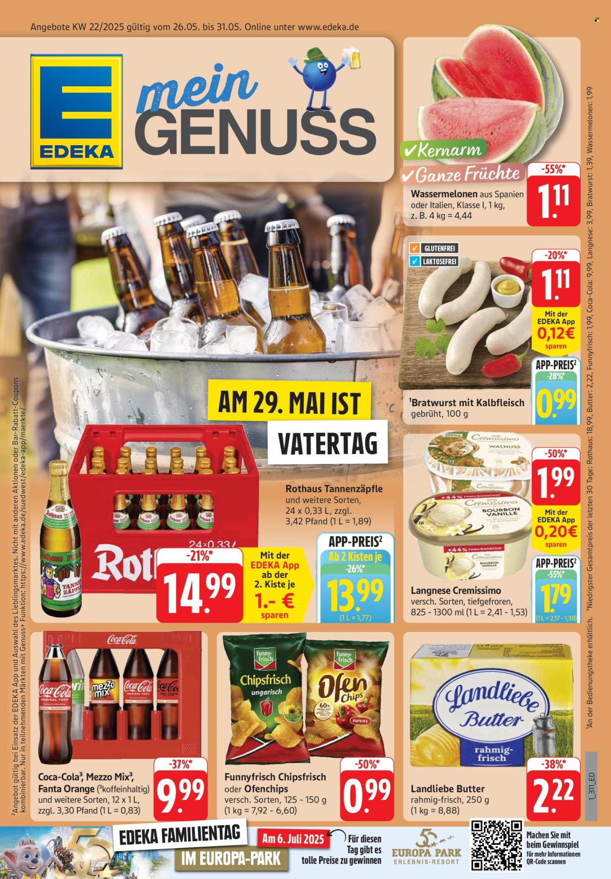 Leták Edeka - 26.5.2025 - 31.5.2025. Strana 1