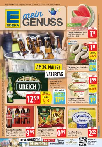 Leták Edeka - 26.5.2025 - 31.5.2025.
