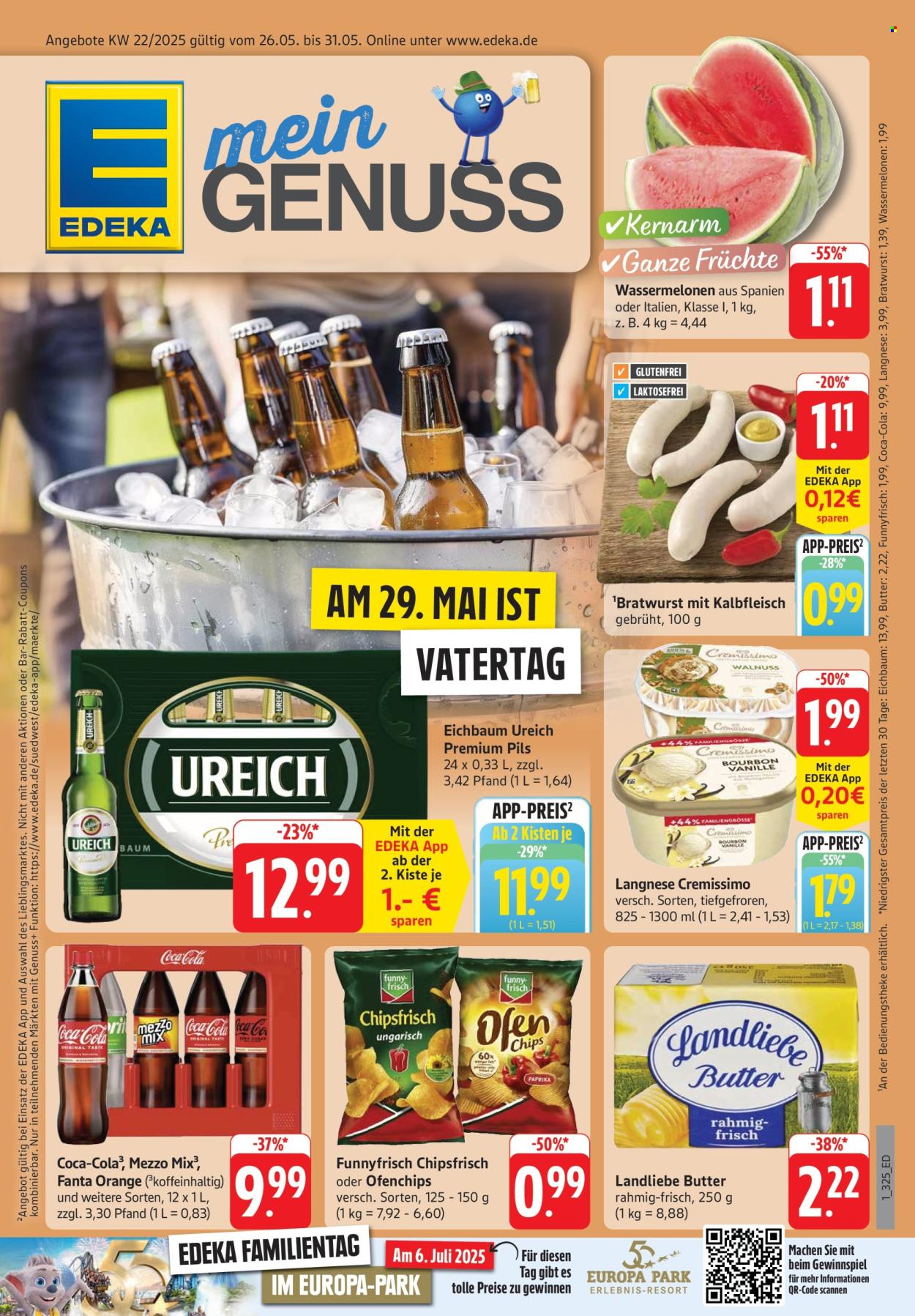 Leták Edeka - 26.5.2025 - 31.5.2025. Strana 1