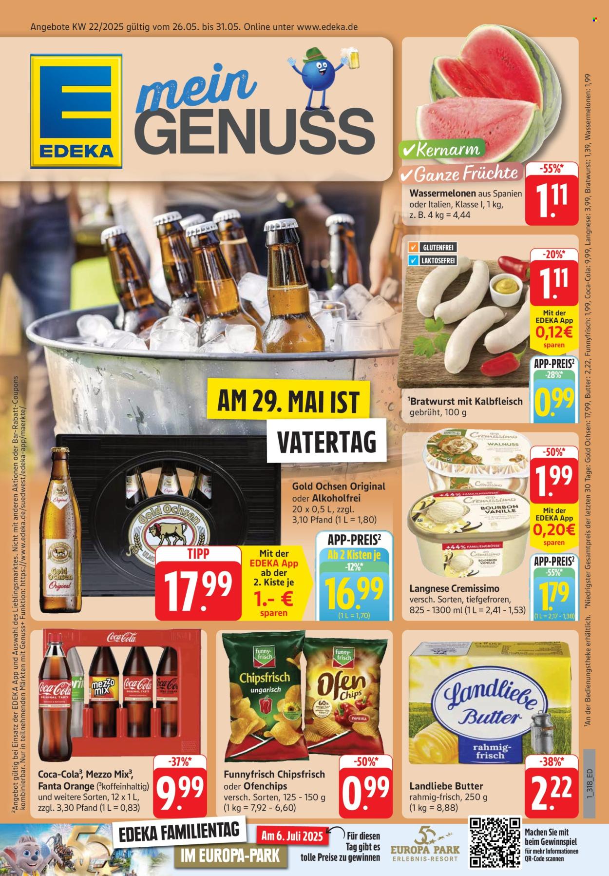 Leták Edeka - 26.5.2025 - 31.5.2025. Strana 1