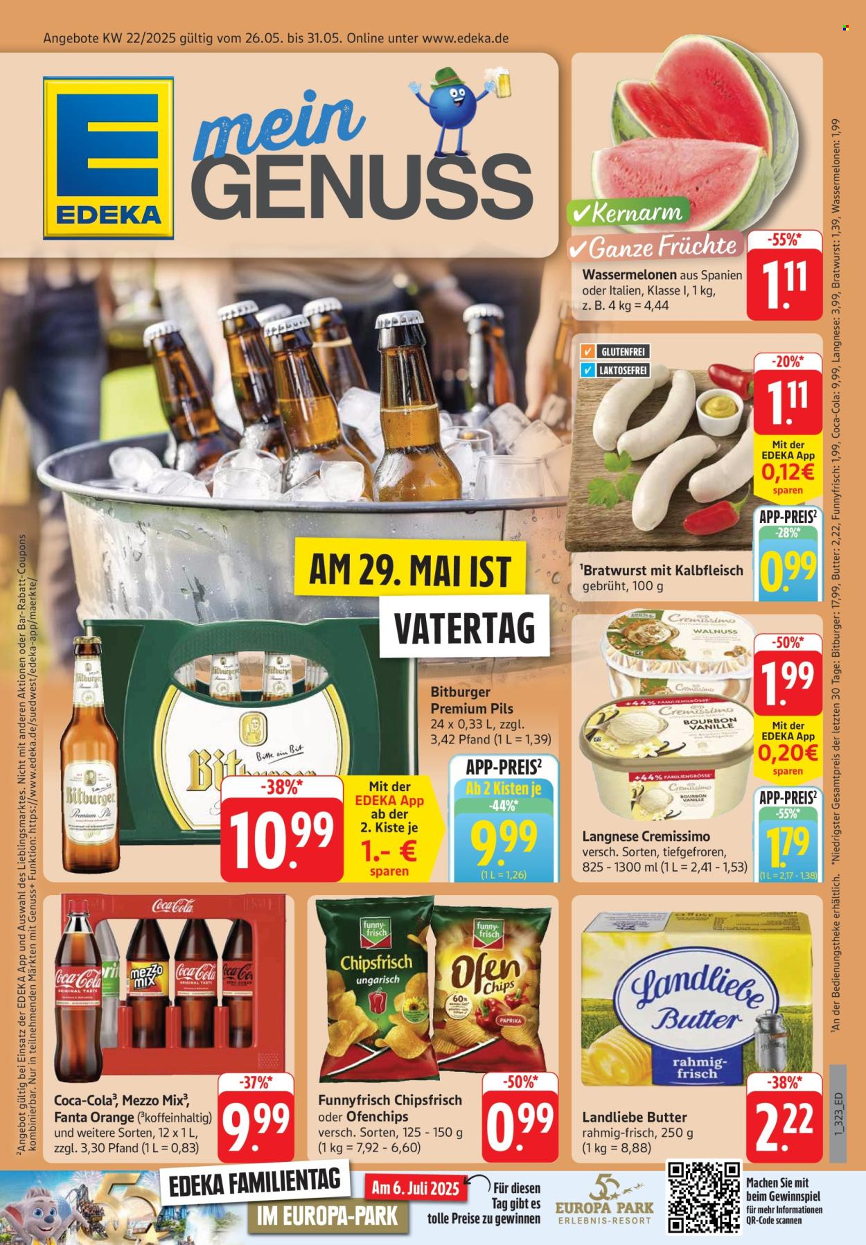 Leták Edeka - 26.5.2025 - 31.5.2025. Strana 1