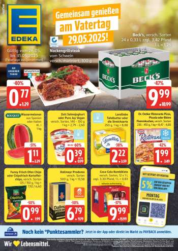 Prospekte Edeka - 26.05.2025 - 31.05.2025.