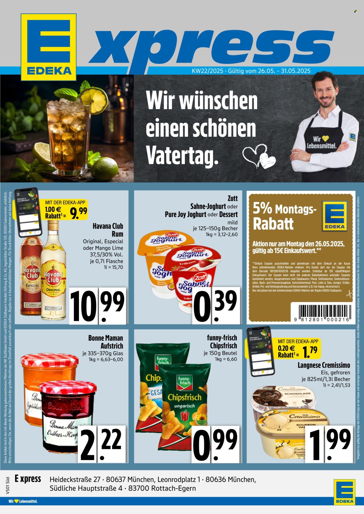Leták Edeka - 26.5.2025 - 31.5.2025. Strana 1