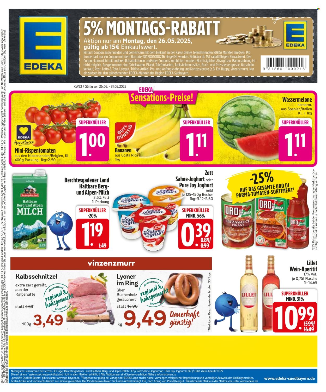 Leták Edeka - 26.5.2025 - 31.5.2025. Strana 3