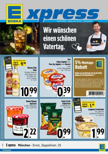Prospekte Edeka - 26.05.2025 - 31.05.2025.
