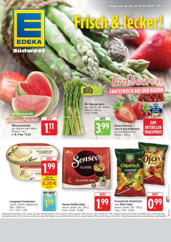 Prospekte Edeka - 26.05.2025 - 31.05.2025.