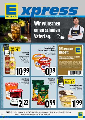 Leták Edeka - 26.5.2025 - 31.5.2025.