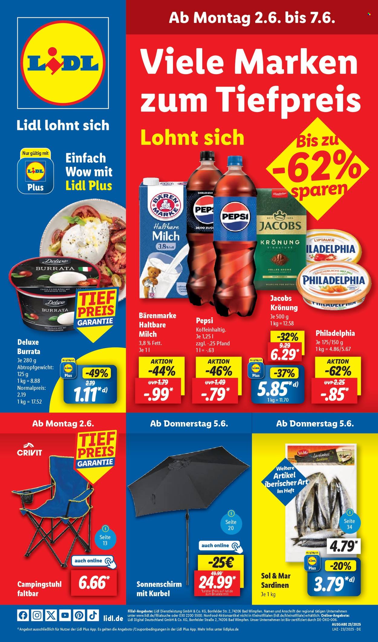 Leták Lidl - 2.6.2025 - 7.6.2025. Strana 1