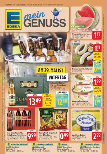 Leták Edeka - 26.5.2025 - 31.5.2025.