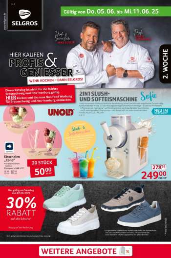 Prospekte Selgros - 5.06.2025 - 11.06.2025.