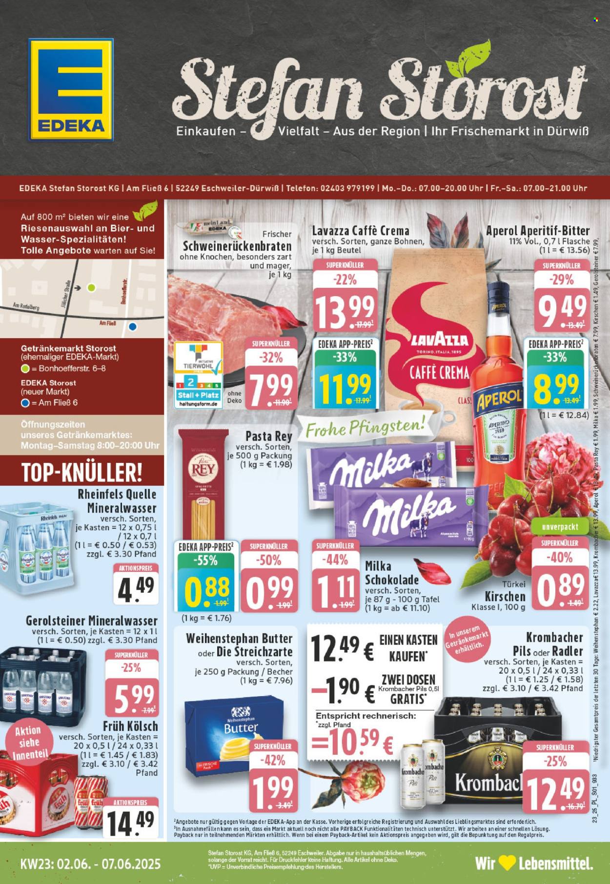 Leták Edeka - 2.6.2025 - 7.6.2025. Strana 1