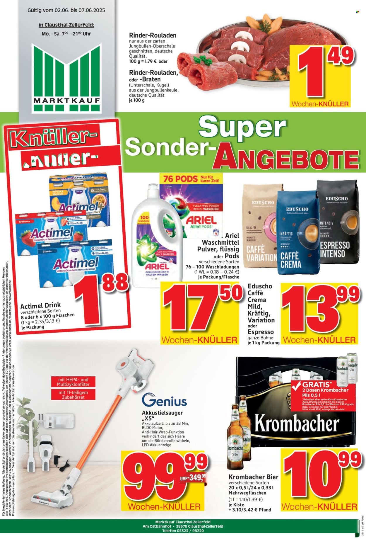 Leták Marktkauf - 2.6.2025 - 7.6.2025. Strana 1