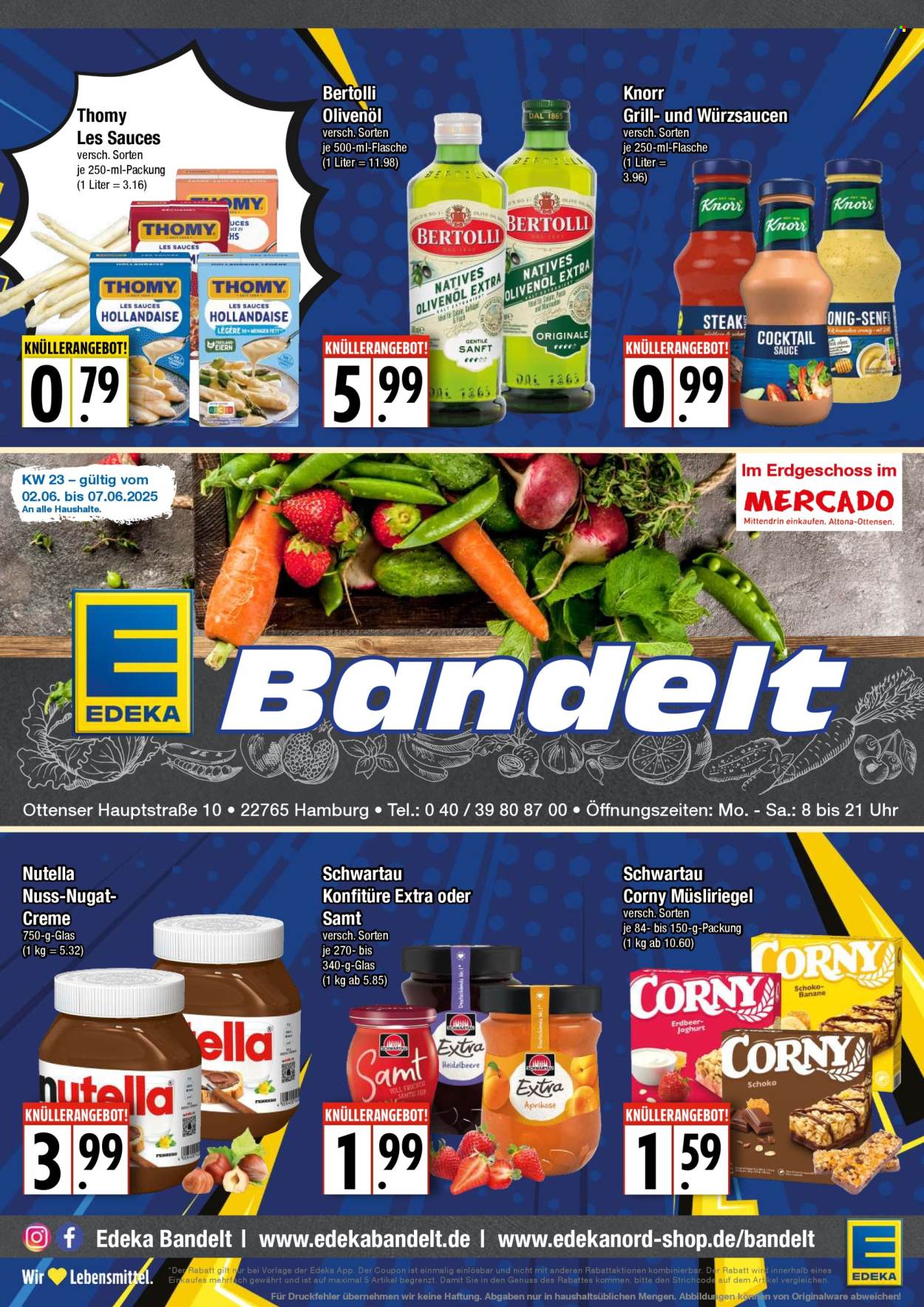 Leták Edeka - 2.6.2025 - 7.6.2025. Strana 1