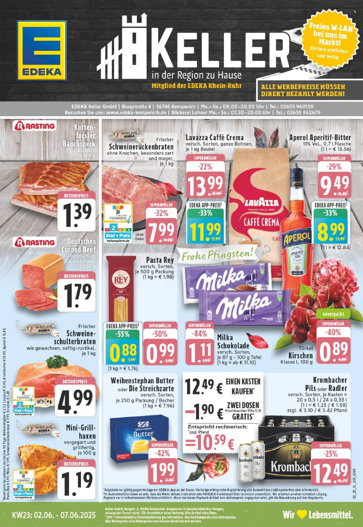 Leták Edeka - 2.6.2025 - 7.6.2025. Strana 1