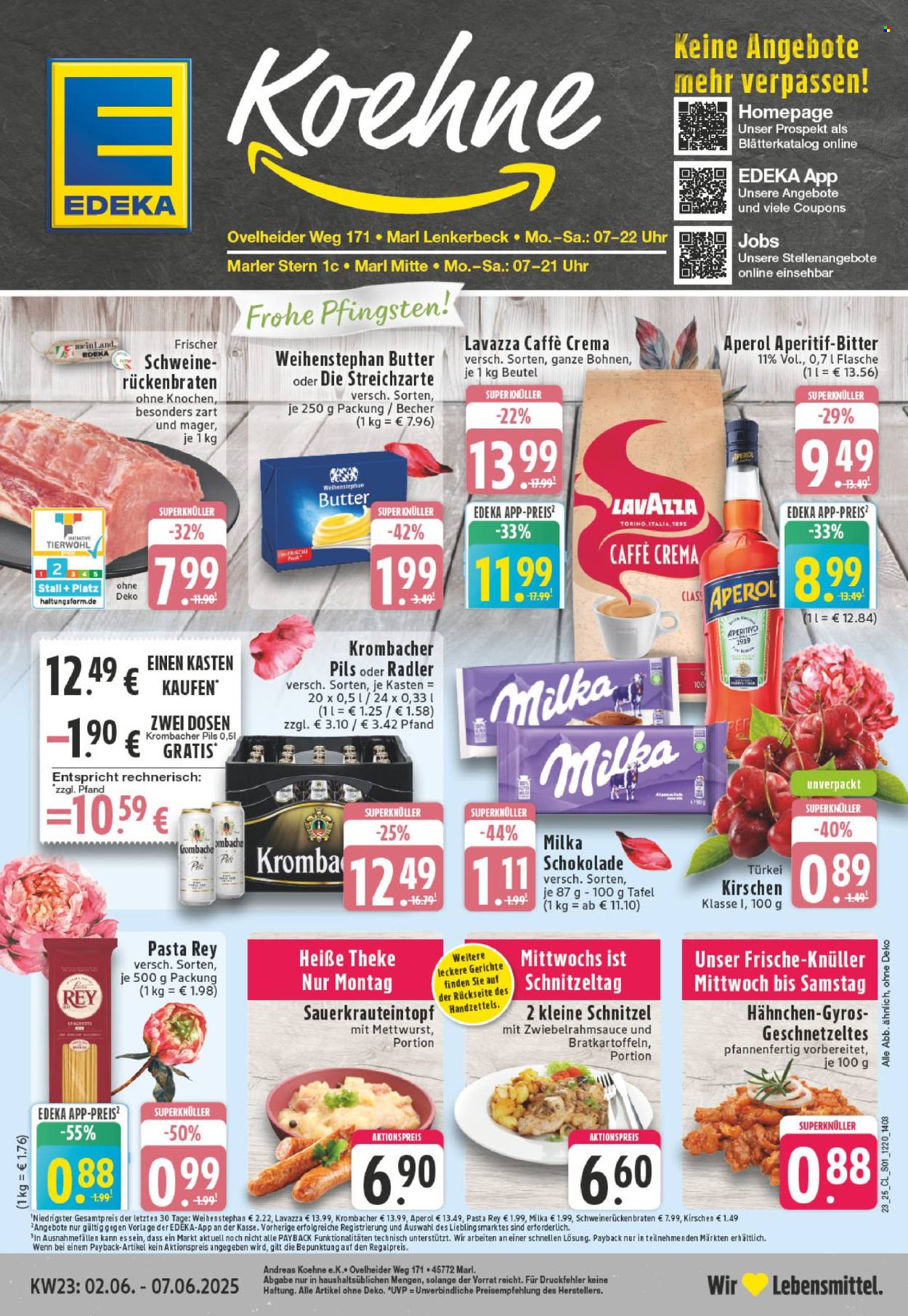 Leták Edeka - 2.6.2025 - 7.6.2025. Strana 1