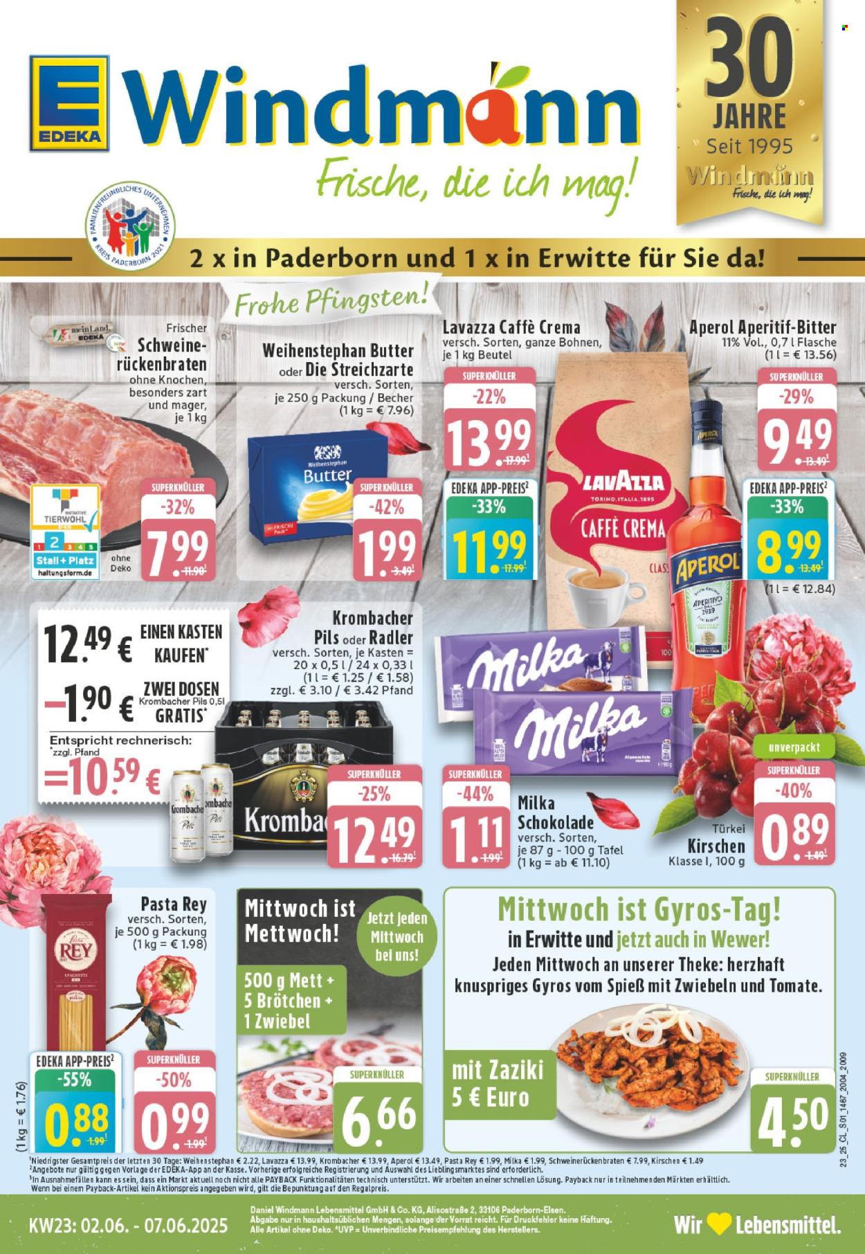 Leták Edeka - 2.6.2025 - 7.6.2025. Strana 1