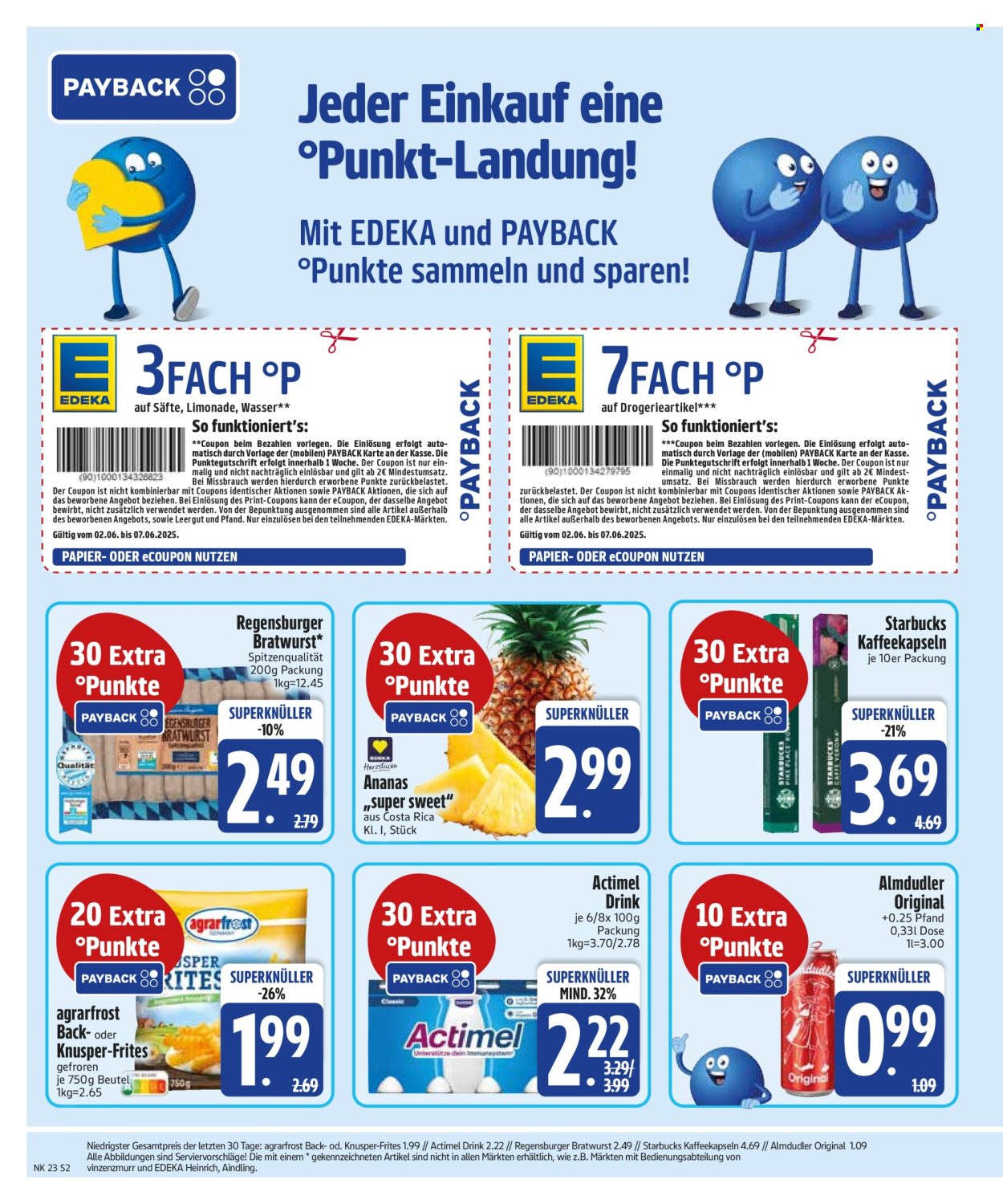 Leták Edeka - 2.6.2025 - 7.6.2025. Strana 4
