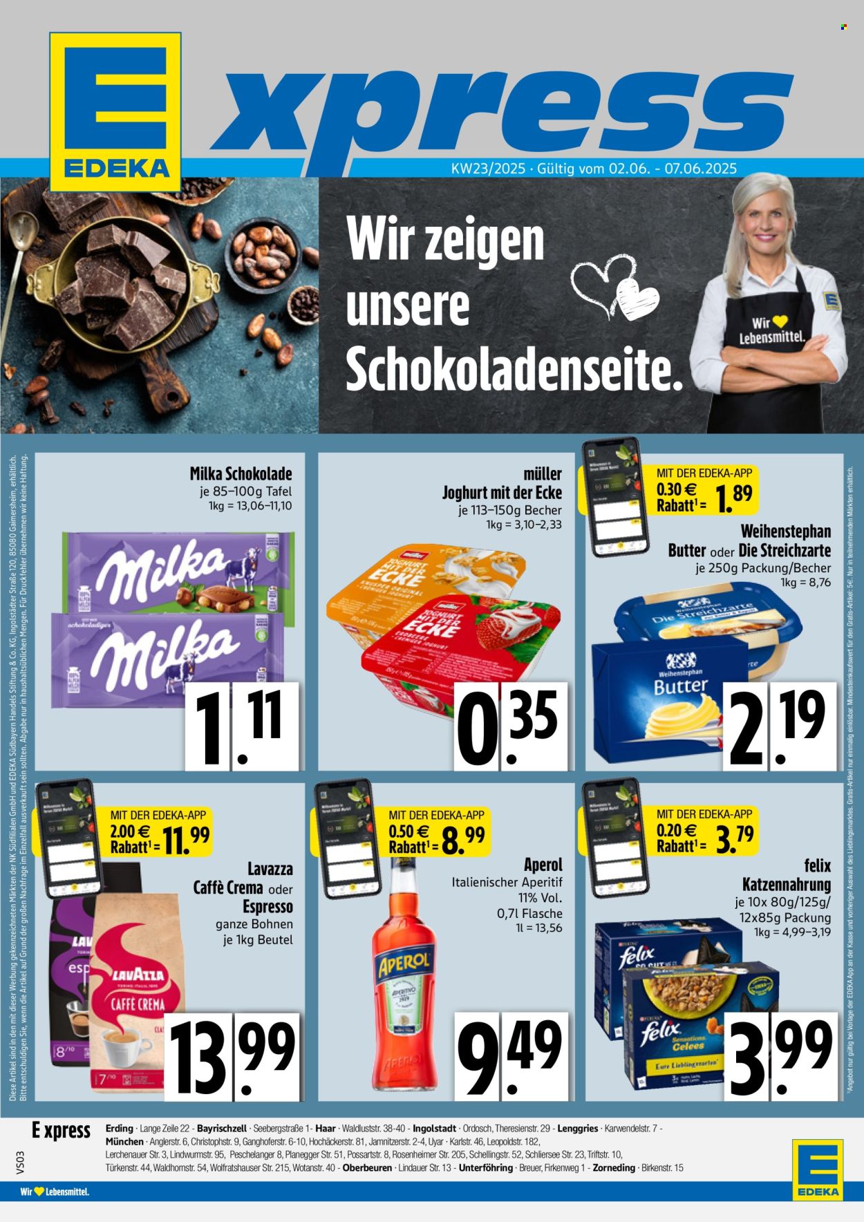 Leták Edeka - 2.6.2025 - 7.6.2025. Strana 1